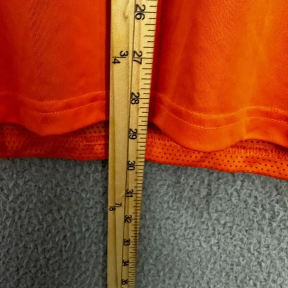 Reebok Shirt mens medium red orange speedwick Lightweight Gym Outdoors Athletic‎ - Picture 2 of 6